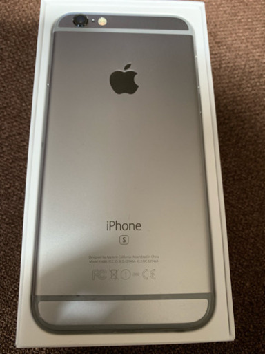 値下げ 美品！ SIMフリー iPhone 6s  64G スペースグレイ