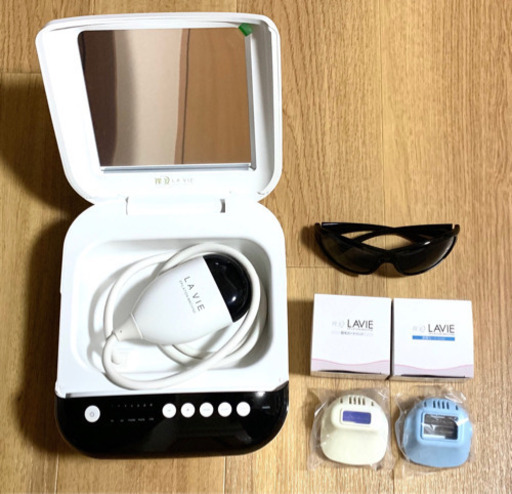 【中古】裸美◆LAVIEラヴィ◆家庭用◆脱毛美顔器◆LVA380