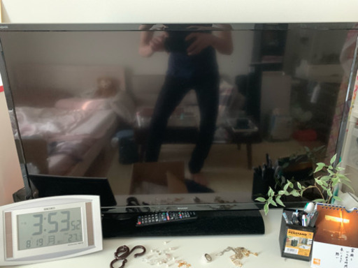 テレビ  40インチ 2016年製 + ハードディスク 録画機能付き