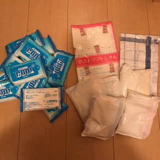 ふきん7個 ウェットティッシュ10個