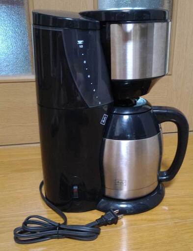 売却済【USED】Melitta(メリタ) コーヒーメーカー　ステンレスポット　アロマ　サーモ　JCM-1031