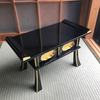 経机、きょうづくえ、御供机、おそなえつくえ、仏具
