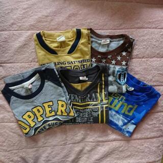 【 お取引終了 】110cm 長袖 Tシャツ( 男の子用 )