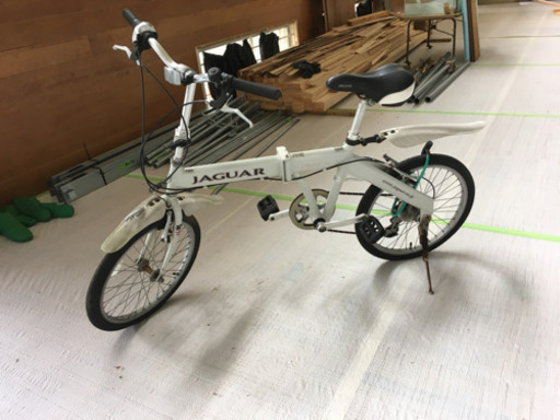 ジャガーの折りたたみ自転車（20x × 1.75）中古なので格安