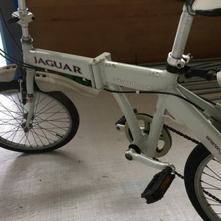 ジャガーの折りたたみ自転車（20x × 1.75）中古なので格安の画像