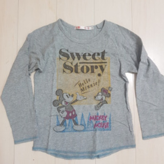 UNIQLO　子供半袖シャツ　１４０ｃｍ　(Ｄｉｓｎｅｙ)