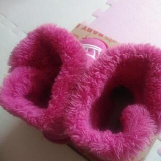 ベビードール★ピンクブーツ★17センチの画像