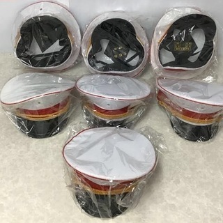 新品の軍帽 7個セット