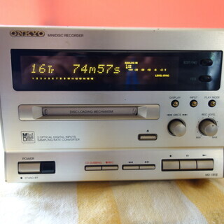 【ONKYO】MDデッキ　MD185Ⅱ【訳アリ】