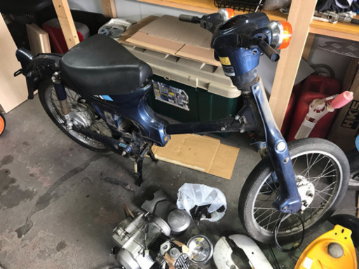 ホンダ カブ フレーム&部品、エンジン