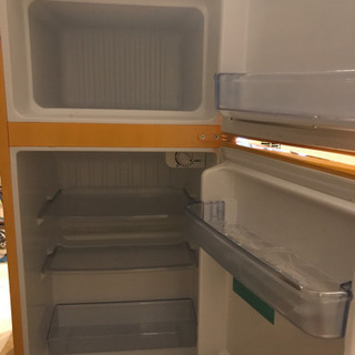 オレンジの冷蔵庫🍊🍊の画像