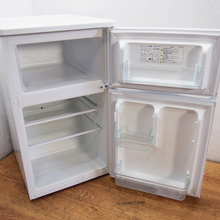 配達設置無料！一人暮らし用冷蔵庫 88L 設置まで HL11
