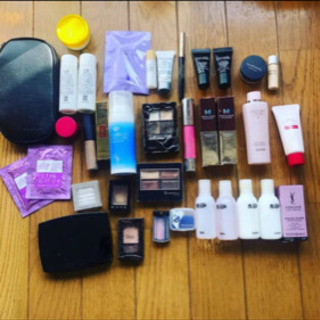 【配送】CHANEL・shu uemura入り化粧品36点まとめ売り
