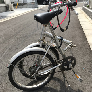 古い折り畳み自転車 まだまだ乗れます