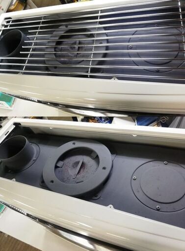 SUNPOT サンポット 半密閉式石油ストーブ 煙突タイプ KSH-7010RC P Hybrid kabec 2016年製 分解清掃