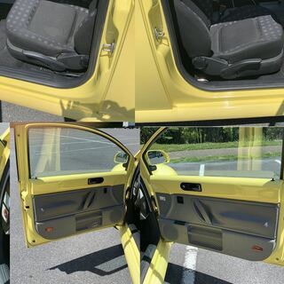 ＶＷ　２００１年ニュービートル2.0　イエロー【禁煙車】【ワンオーナー車】【修復歴なし】【令和２年１０月】【屋根付きガレージ】【天張り、張替え済み】の画像