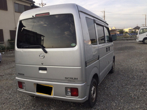 エブリィ　スクラム　軽バン　車検ロング 車検あり 状態良好 平成19年 マツダ スクラム エブリィ バン 軽バン