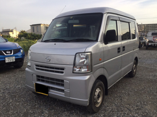 エブリィ　スクラム　軽バン　車検ロング 車検あり 状態良好 平成19年 マツダ スクラム エブリィ バン 軽バン