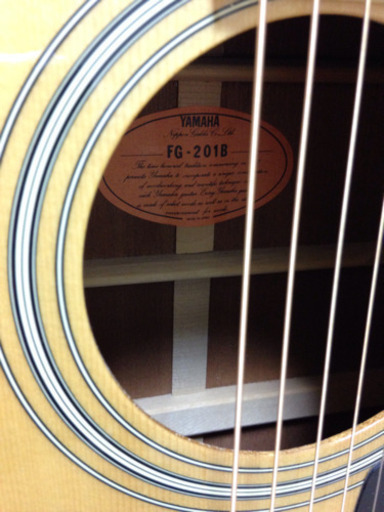 商談中 YAMAHA FG-201B ハードケース付き