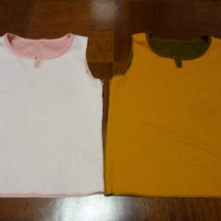 リバーシブル　タンクトップ2枚セットの画像