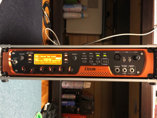 Avid Eleven Rack ＋ハードケースとMIDIコン、ペダルのおまけ付