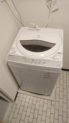 TOSHIBA 洗濯機 約1年使用