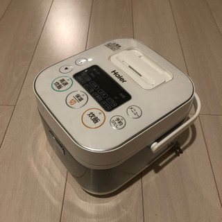 【取りに来てくれる方限定】Haier マイコンジャー炊飯器 3合...