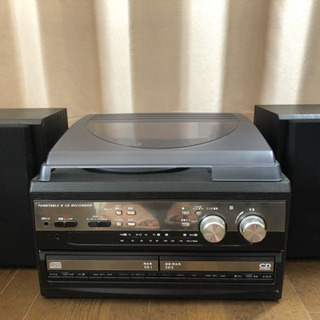 【1/6まで】CD レコード カセット プレイヤー