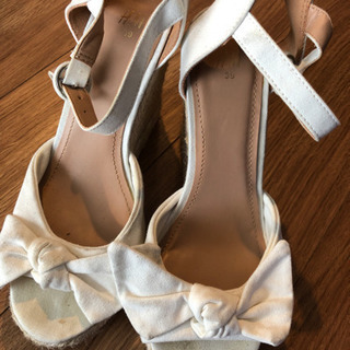 ウェッジソールサンダル