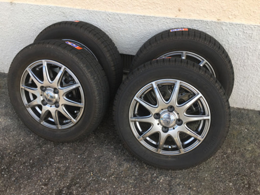 ★商談中★TOYO TIRES トーヨータイヤ GARIT G5 155/65R13 73Q 軽自動車用スタッドレスタイヤホイールセット