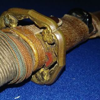 昭和十三年制定陸軍制式軍刀拵（外装のみ、中身の刀身はありません）