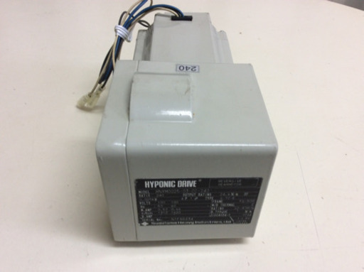 ハイポニック レバーシブルモーター 単相 屋内形 25w