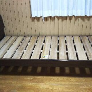 土井木工 ベッドフレーム シングル 国産無垢 すのこ