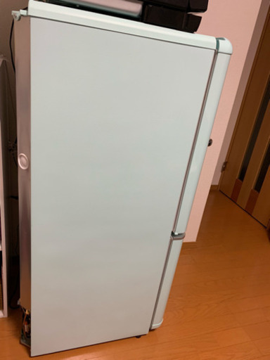 ?150L冷蔵庫  水色