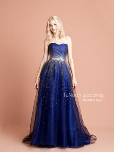 ウェディングカラードレス