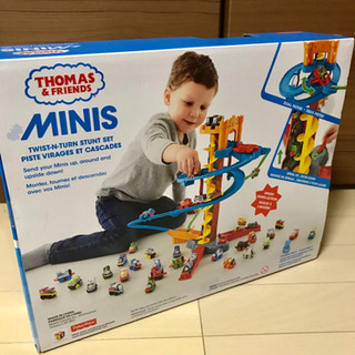 新品未使用 ミニミニトーマス 絶版 ツイスト&ターン スタントセット