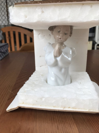 リヤドロ 可愛いお祈り （新品） 陶器 置き物