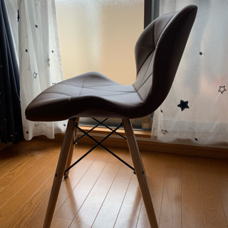 (お渡し確定)ダイニングチェア 2脚セット 美品 使用4ヶ月の画像
