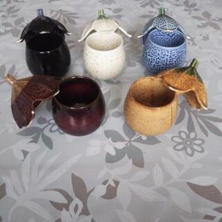 茶碗蒸し器  ５客セットの画像