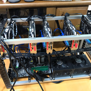 マイニングするつもりで作った物です。