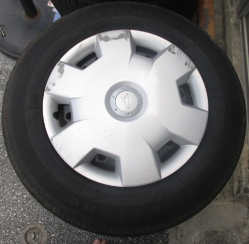 DAIHATSU ダイハツ ムーブ純正ホイール 13インチ ファイアストーンタイヤ 4本セット NB394