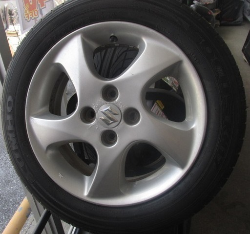 SUZUKI スズキ スイフト純正 ホイール 15インチ KUMHO SOLUS タイヤ 4本セット NB396
