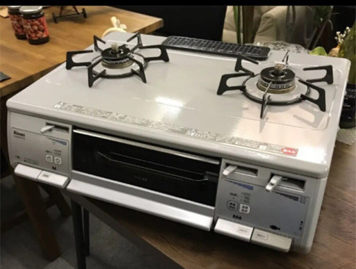 リンナイ ガスコンロ ガステーブル 両面グリル 都市ガス用