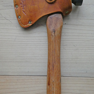 手斧、斧の本革カバーアメリカ製　新品の画像