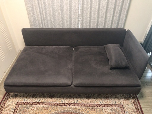3人掛けソファ　イケア (IKEA)　「ソーデルハムン」(SODERHAMN) ダークグレー