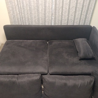 3人掛けソファ イケア (IKEA) 「ソーデルハムン」(SODERHAMN) ダークグレー