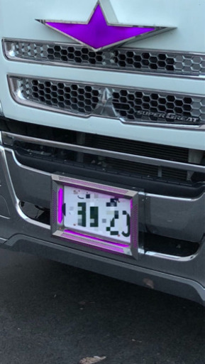 大型用ナンバーフレームLED