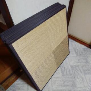 取りに来てくれる方にユニット畳９枚の画像