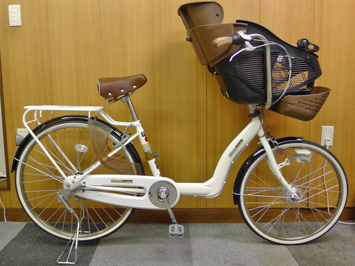 【値引不可】中古子供乗せ自転車 3名乗車可 オートライト 3段変速