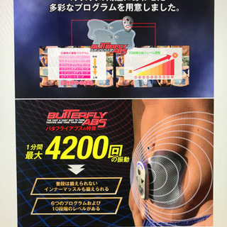 バタフライアブズ未使用品！替えパッド8枚付き！の画像